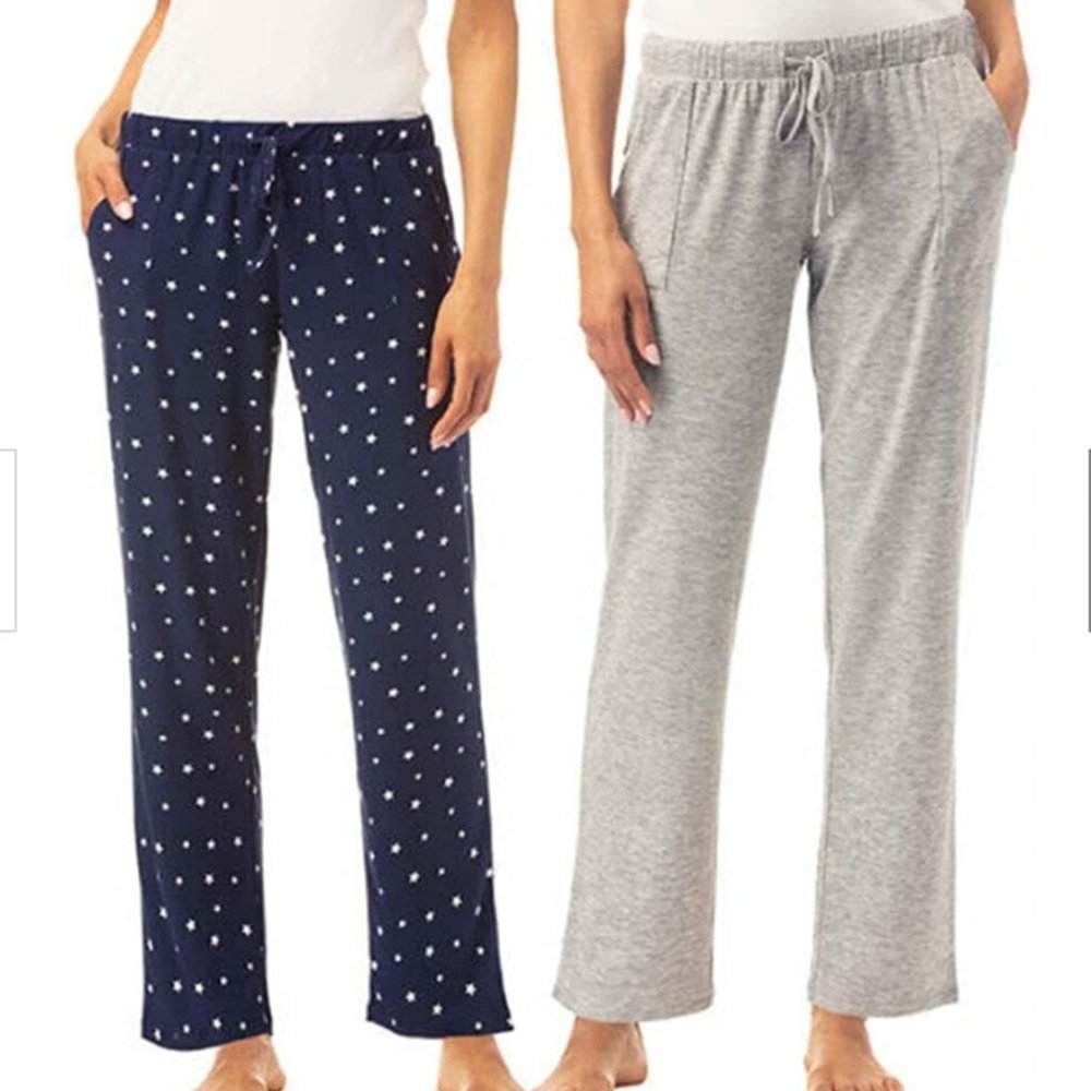 NWT Lucky Brand 2 Lounge Pant Pair Set Small